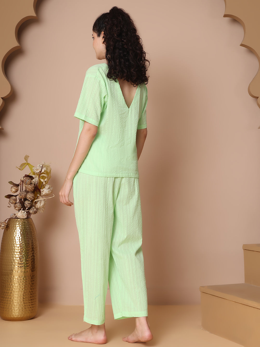 Mint Mist Cotton Co-ord Set