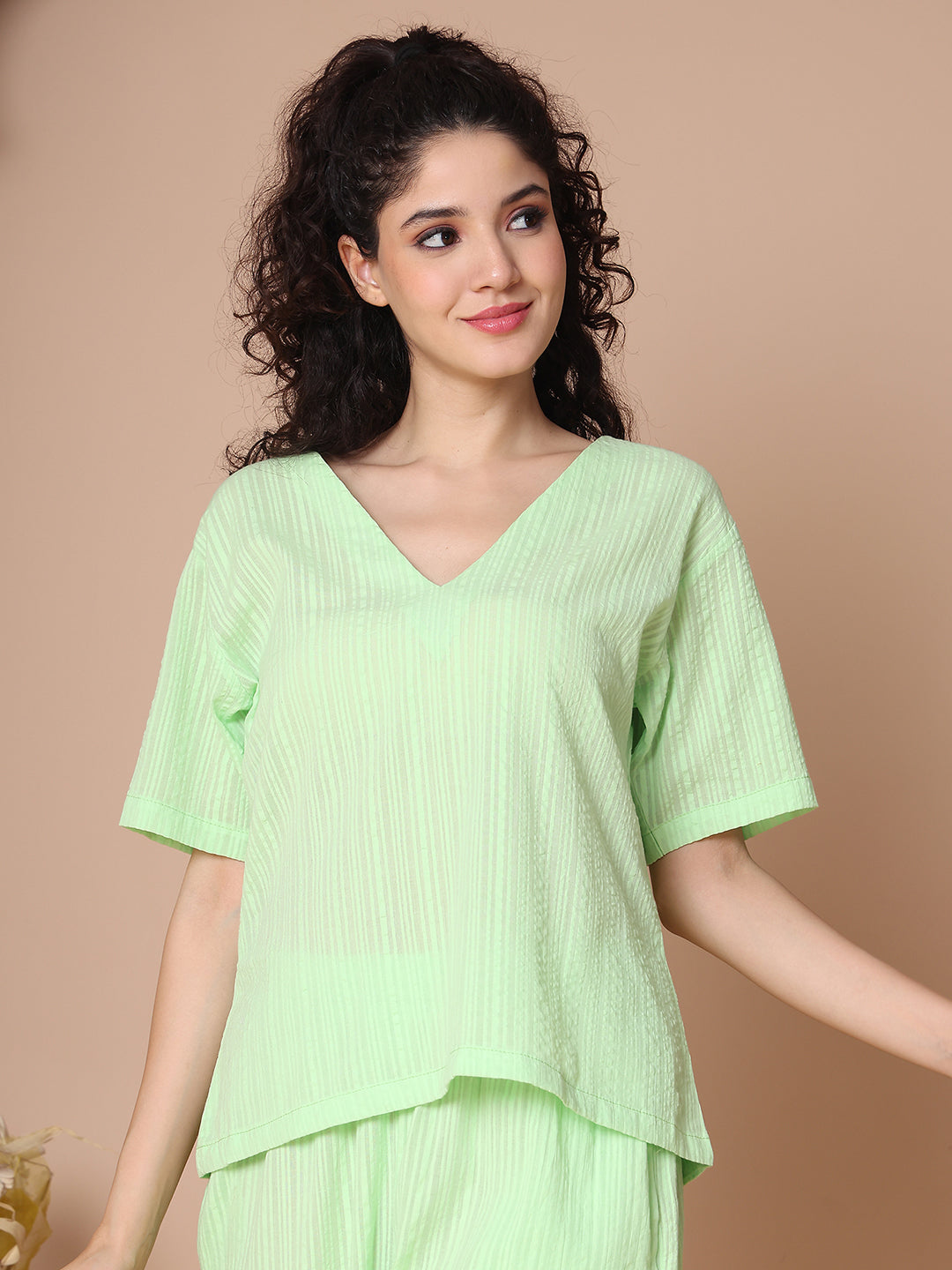 Mint Mist Cotton Co-ord Set