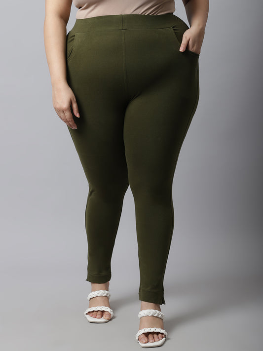Olive Plus Pocket Pant