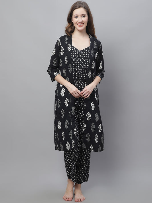 Black Boota Block Co-Ord Set