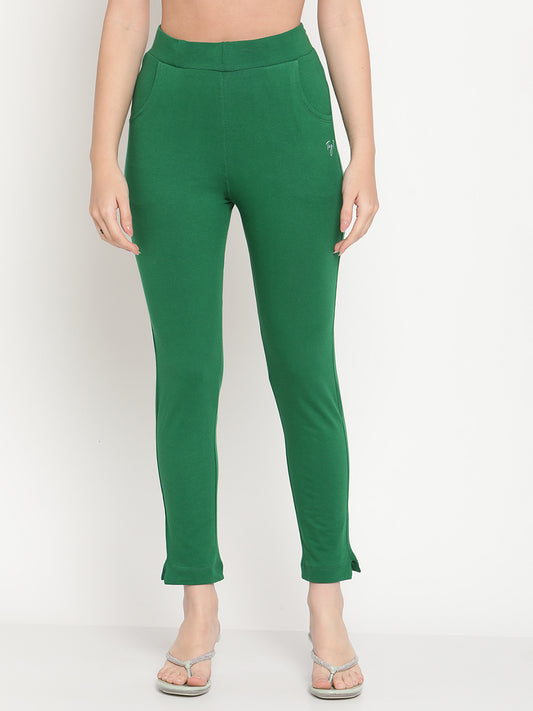 Dark Green Pocket Pant