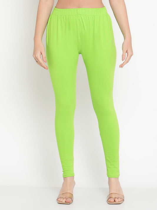 Lime Green Ankle Length Legging