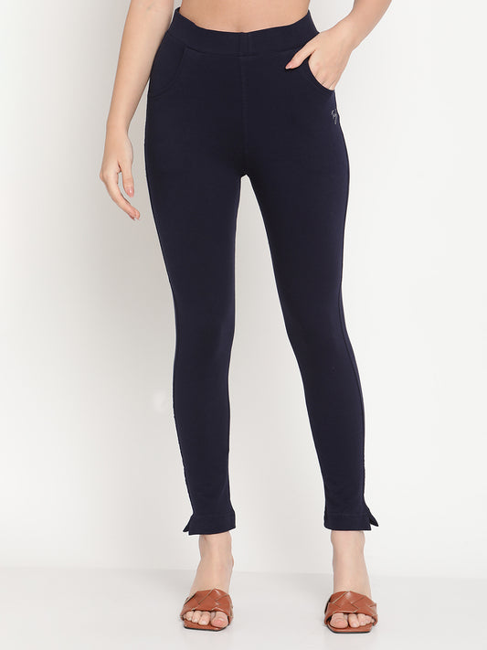 Navy Pocket Pant