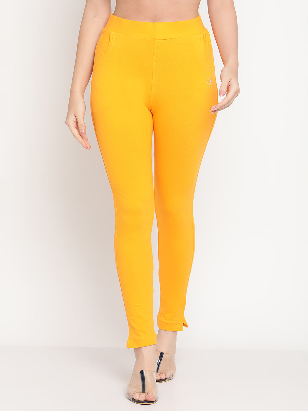 Mango Orange Pocket Pant