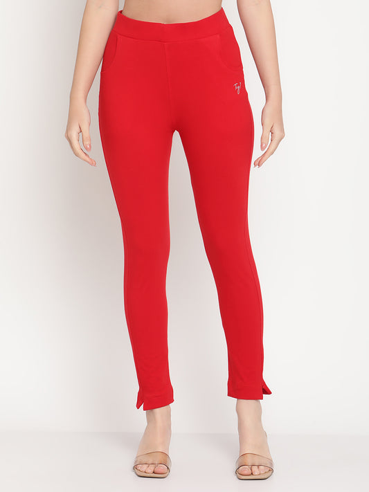 Red Pocket Pant