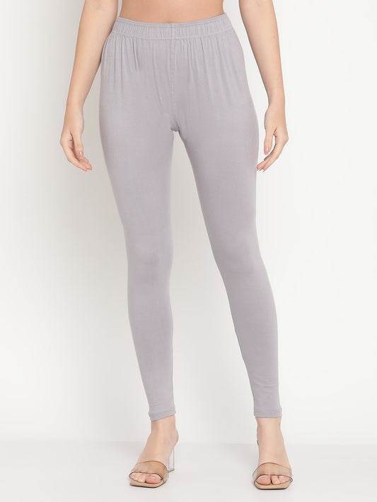 Light Grey Ankle Length Legging