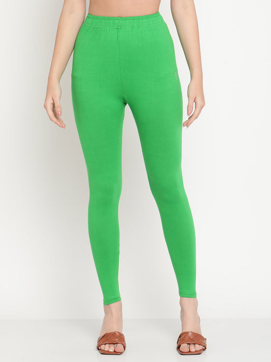 Leafy Green Ankle Length Legging