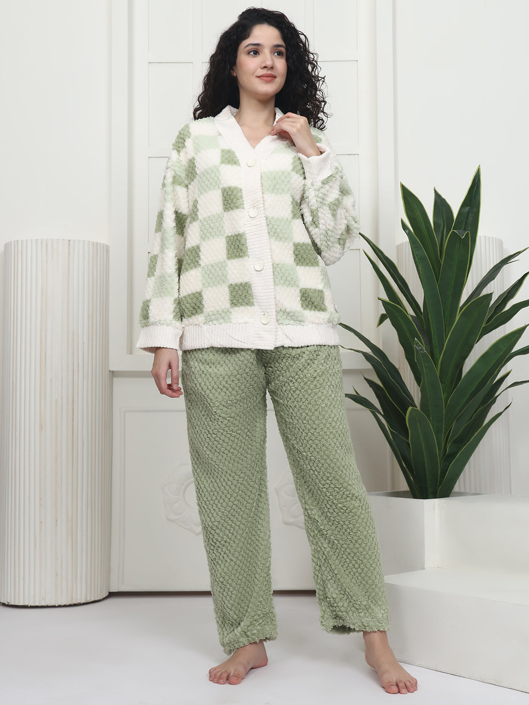 Minty Magic Fur Winter Set