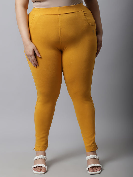 Mustard Plus Pocket Pant