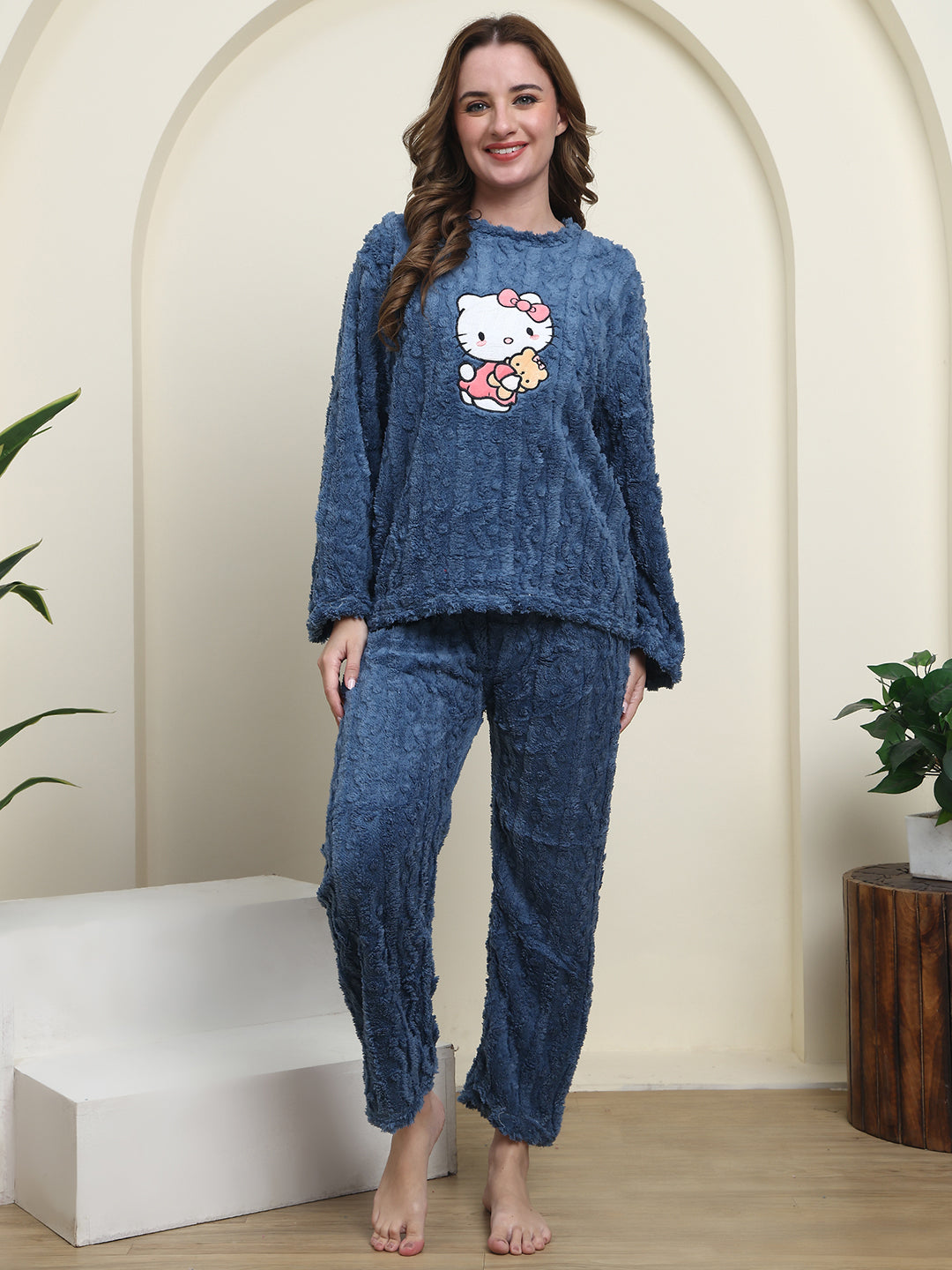 Blueberry Kitty Fur Winter Set