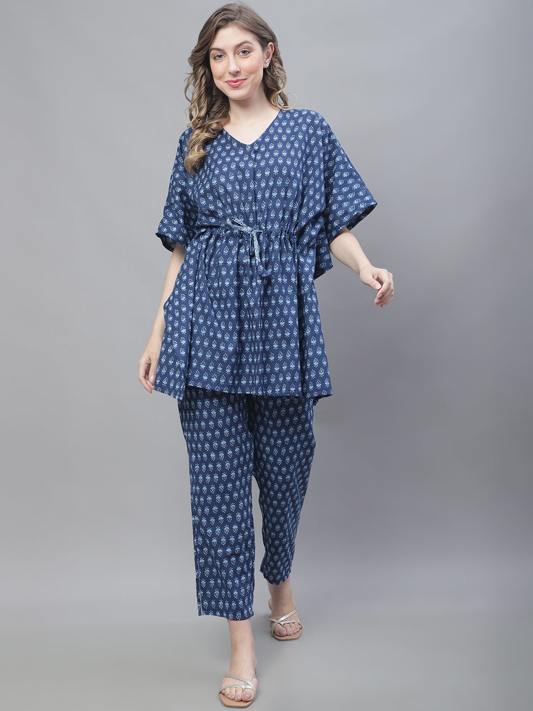 Indigo Diya Co-Ord Set