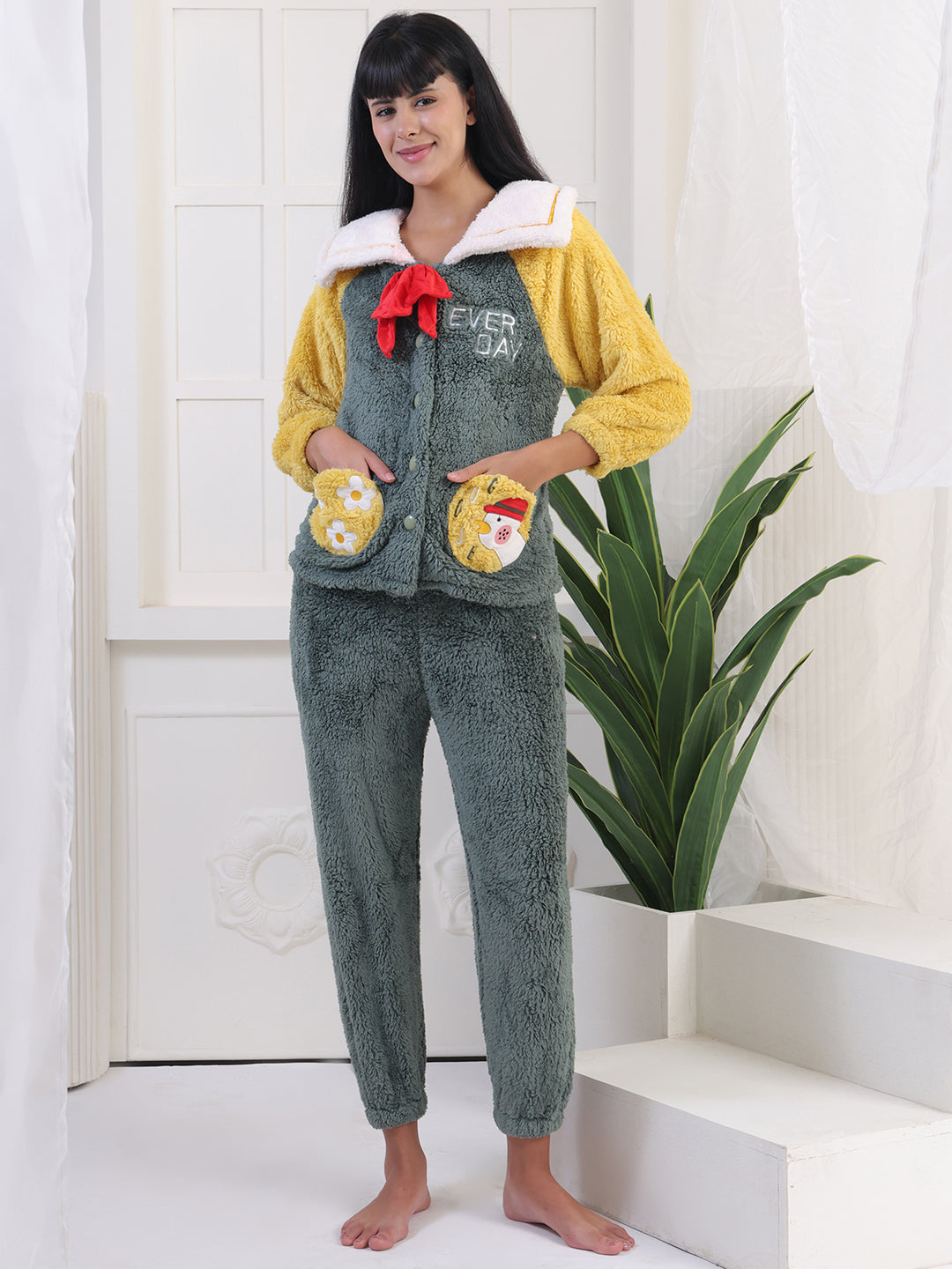 Garden Bow Fur Winter Set