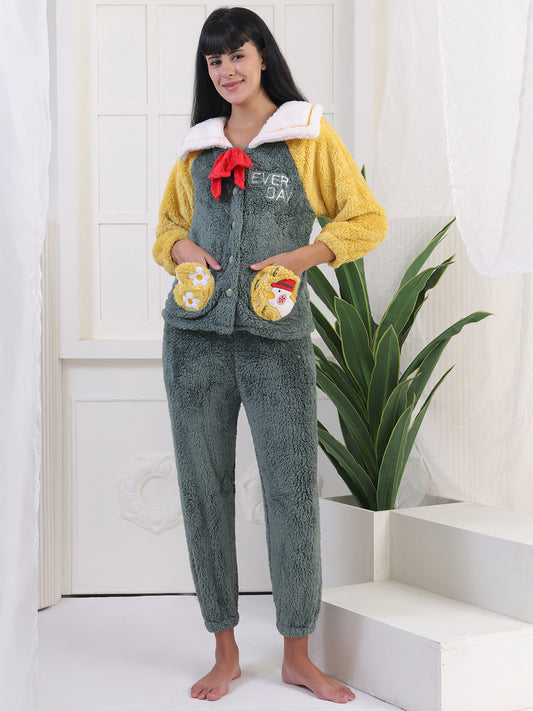 Garden Bow Fur Winter Set