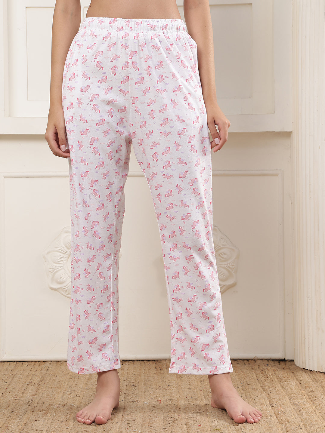Pookie Pony Printed Cotton Lounge Pant