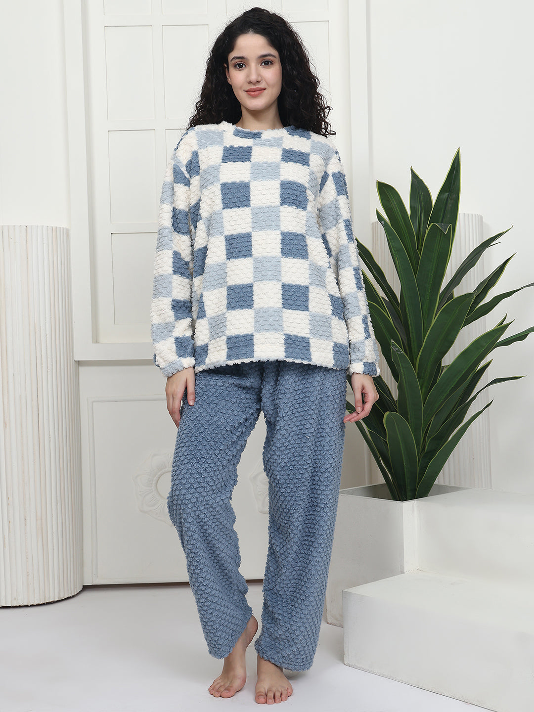 Blueberry Smooz Fur Winter Set