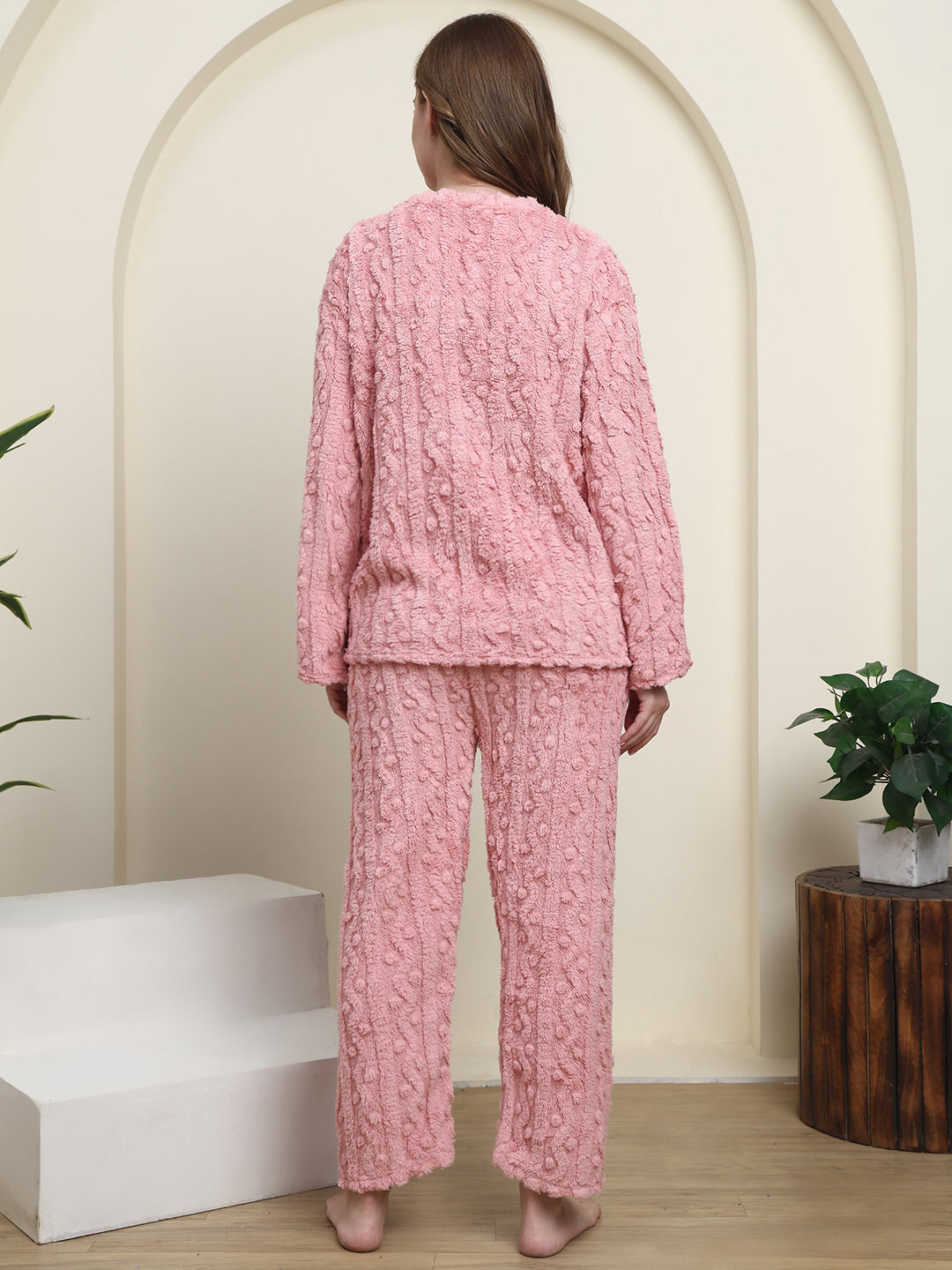 Blushy Kitty Fur Winter Set