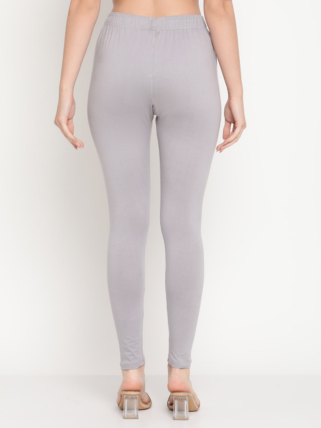 Light Grey Ankle Length Legging
