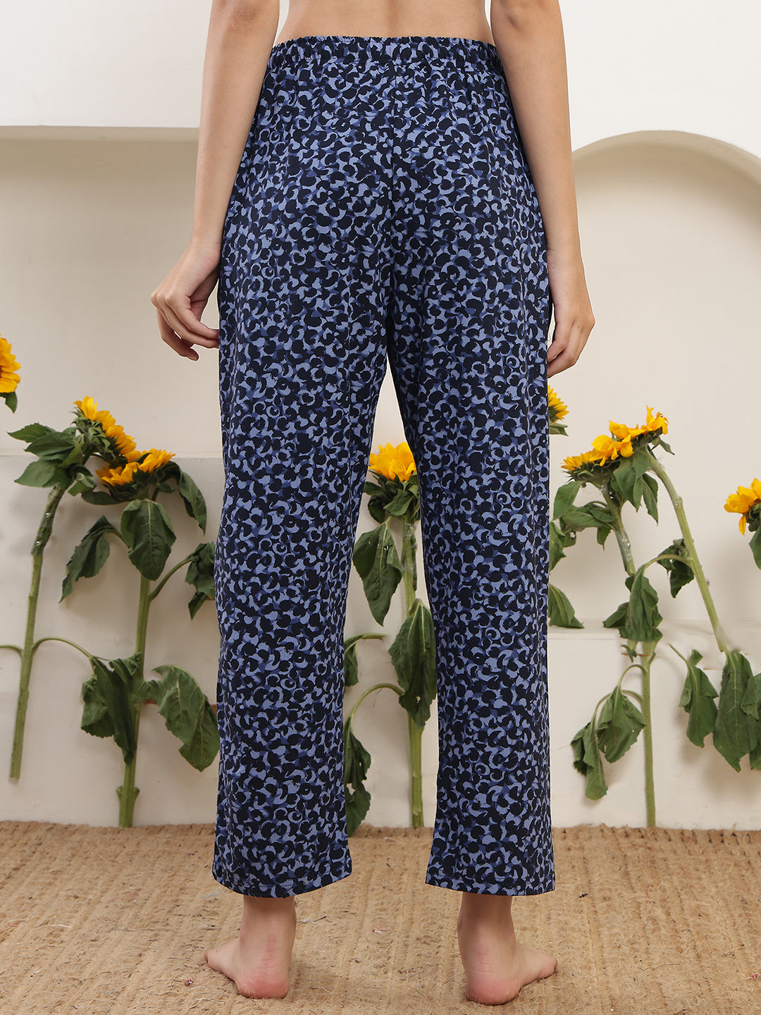 Sea Gills Printed Cotton Lounge Pant