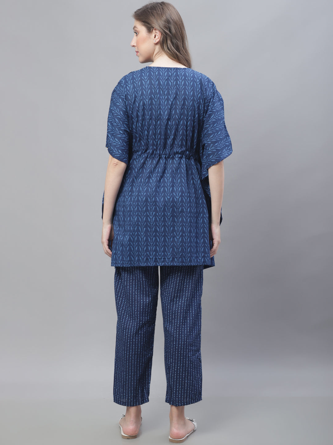 Indigo Leaves Co-Ord Set