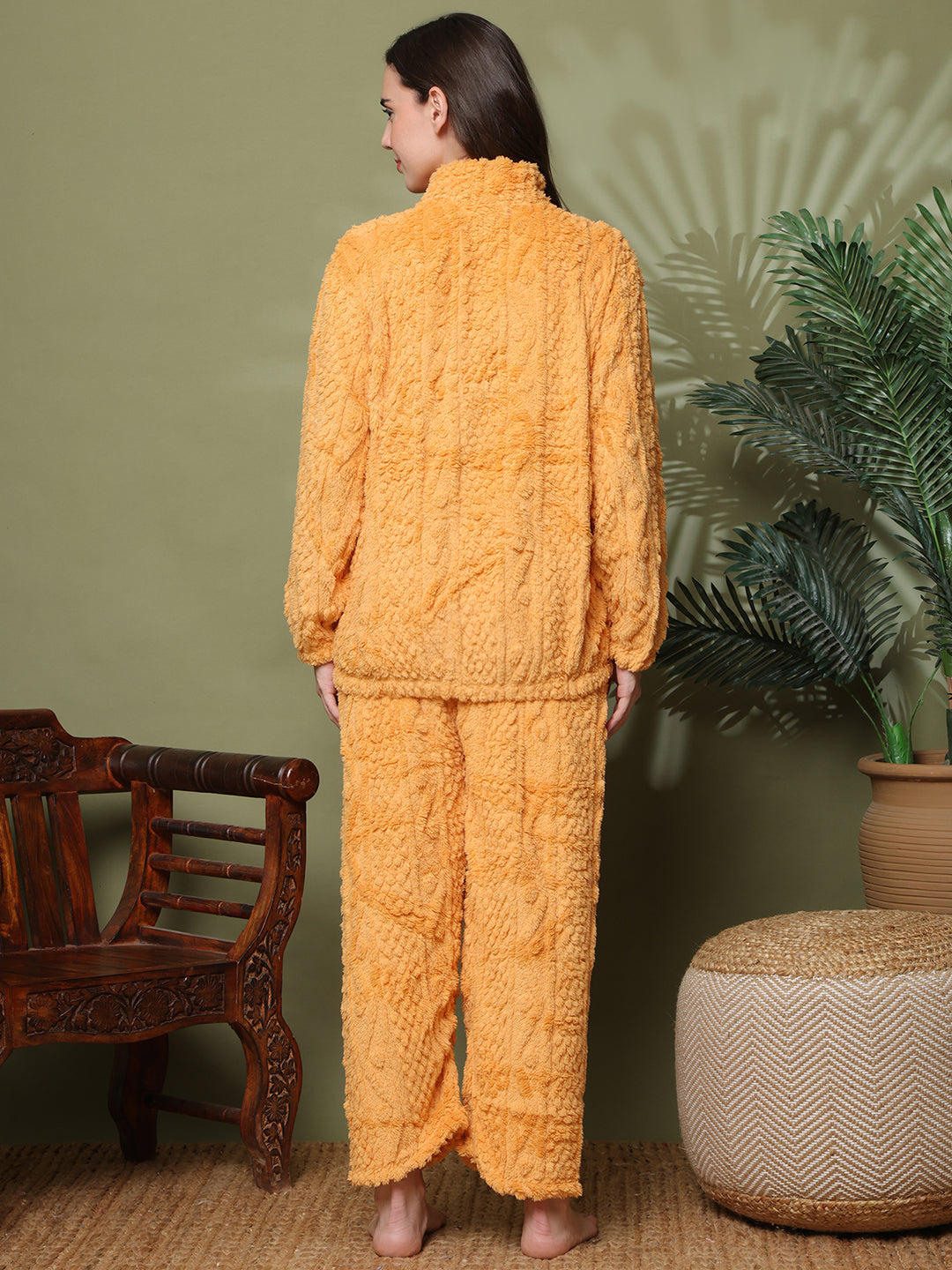 Papaya Paradise Fur Winter Set