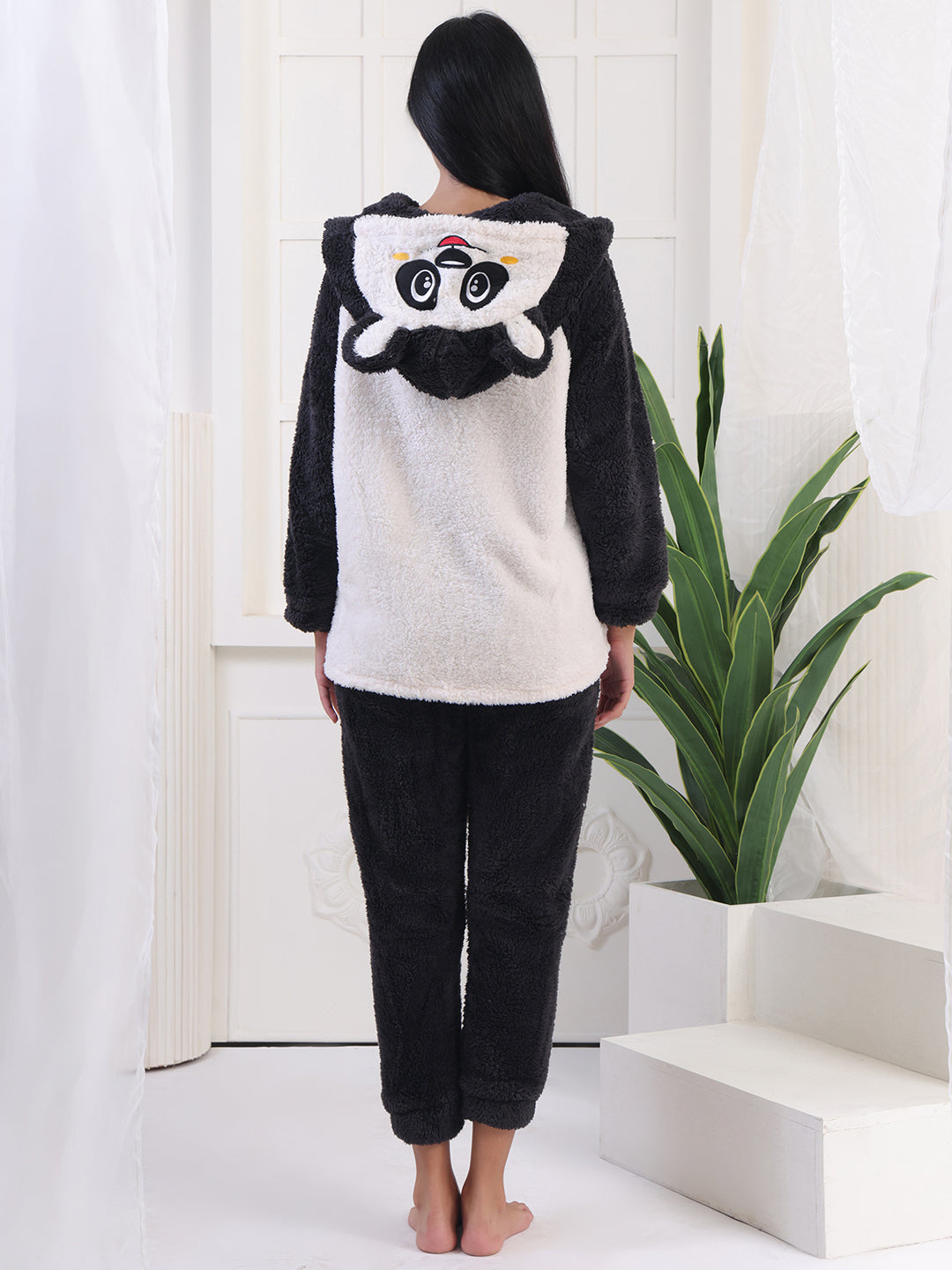 Panda Fur Winter Set