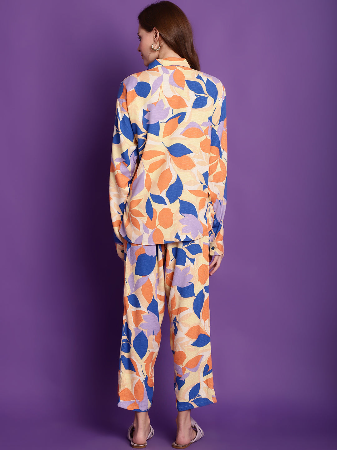 Spring Floral Rayon Co-Ord Set