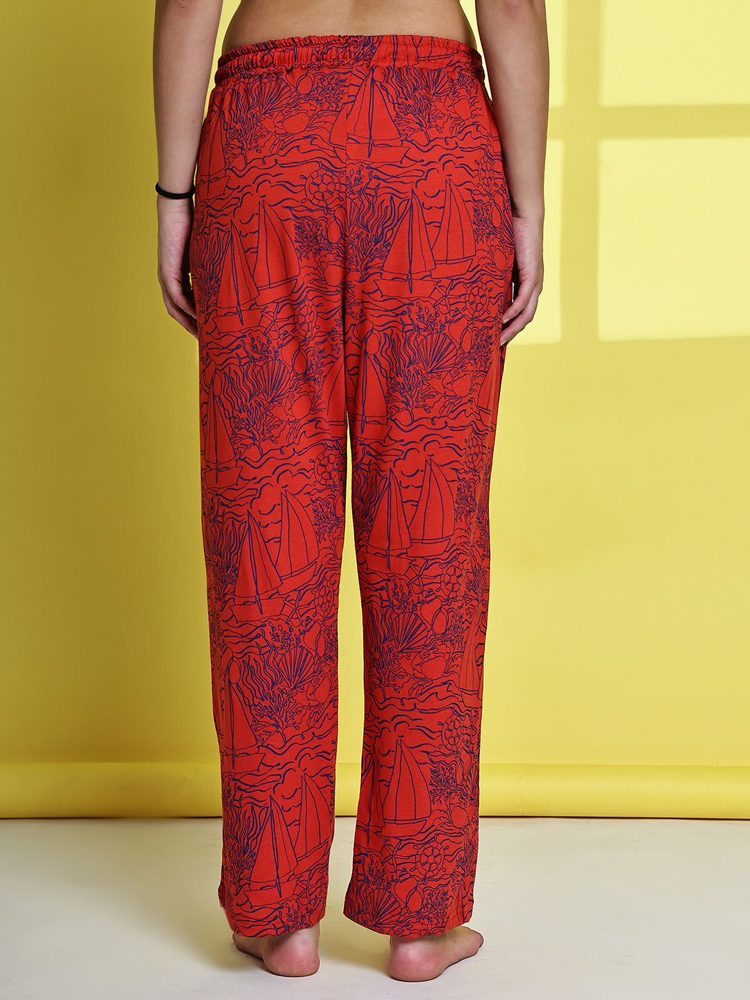Red Ship Cotton Hosiery Lounge Pant