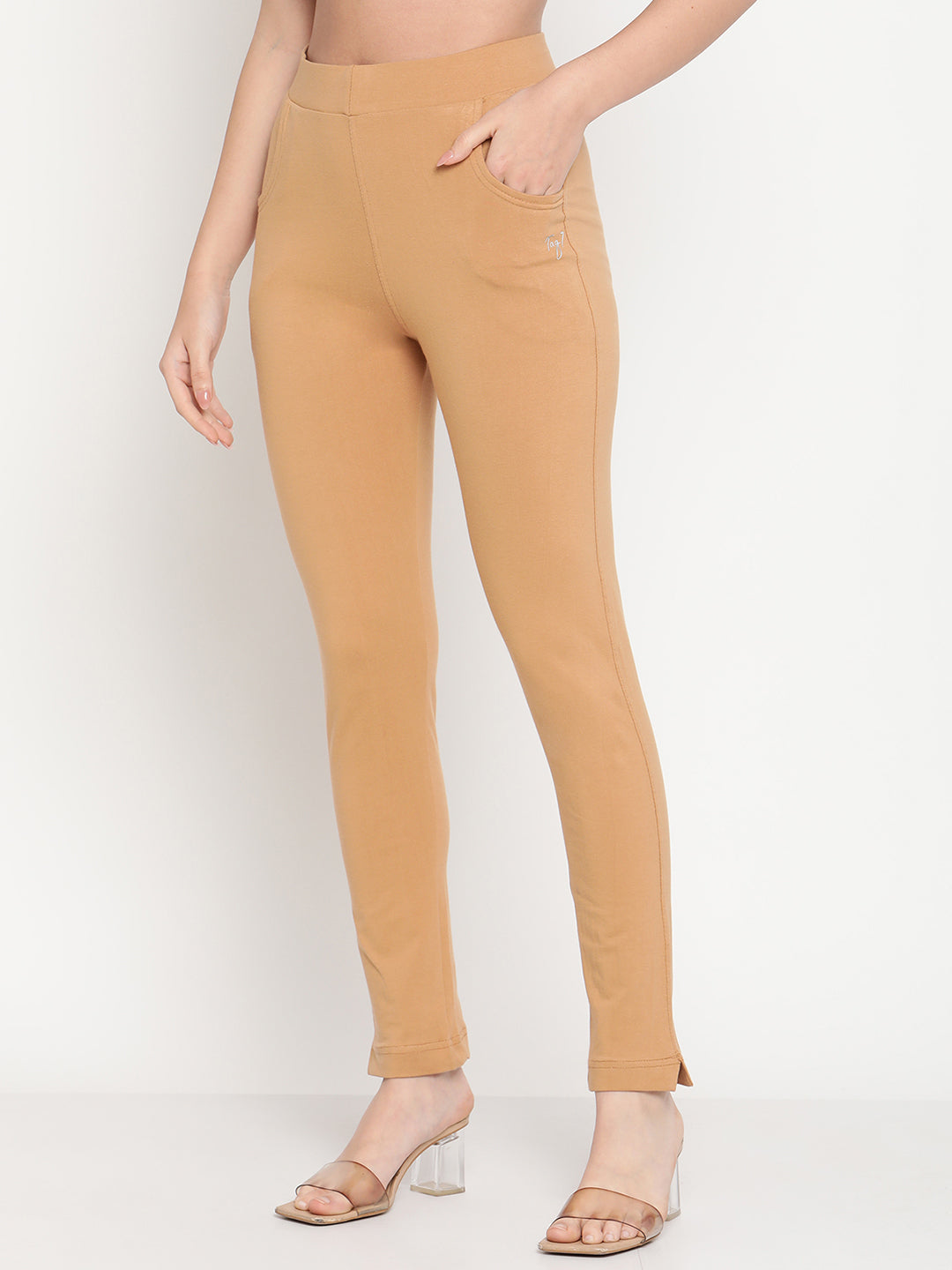 Dark Beige Pocket Pant