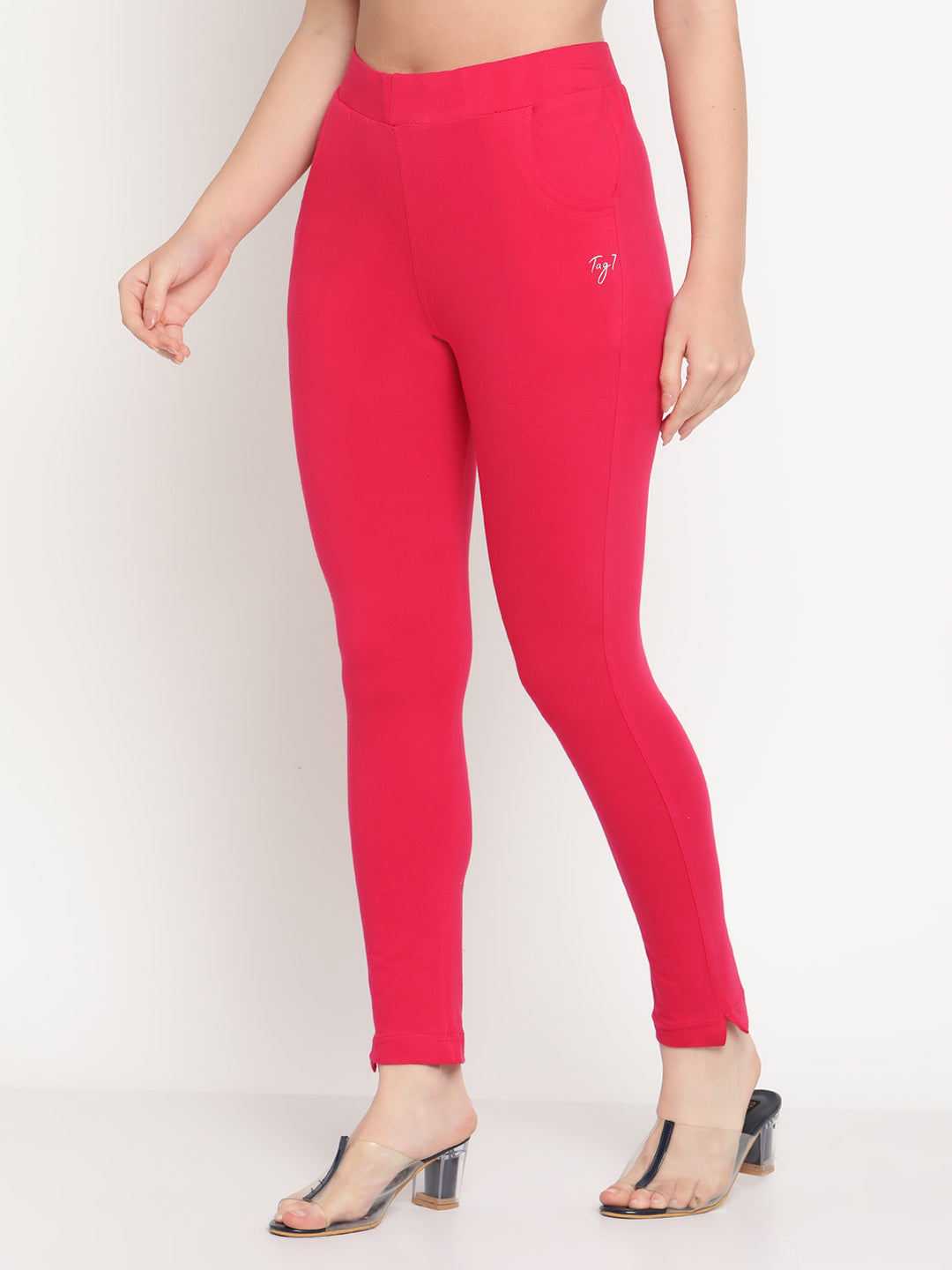 Dark Pink Pocket Pant