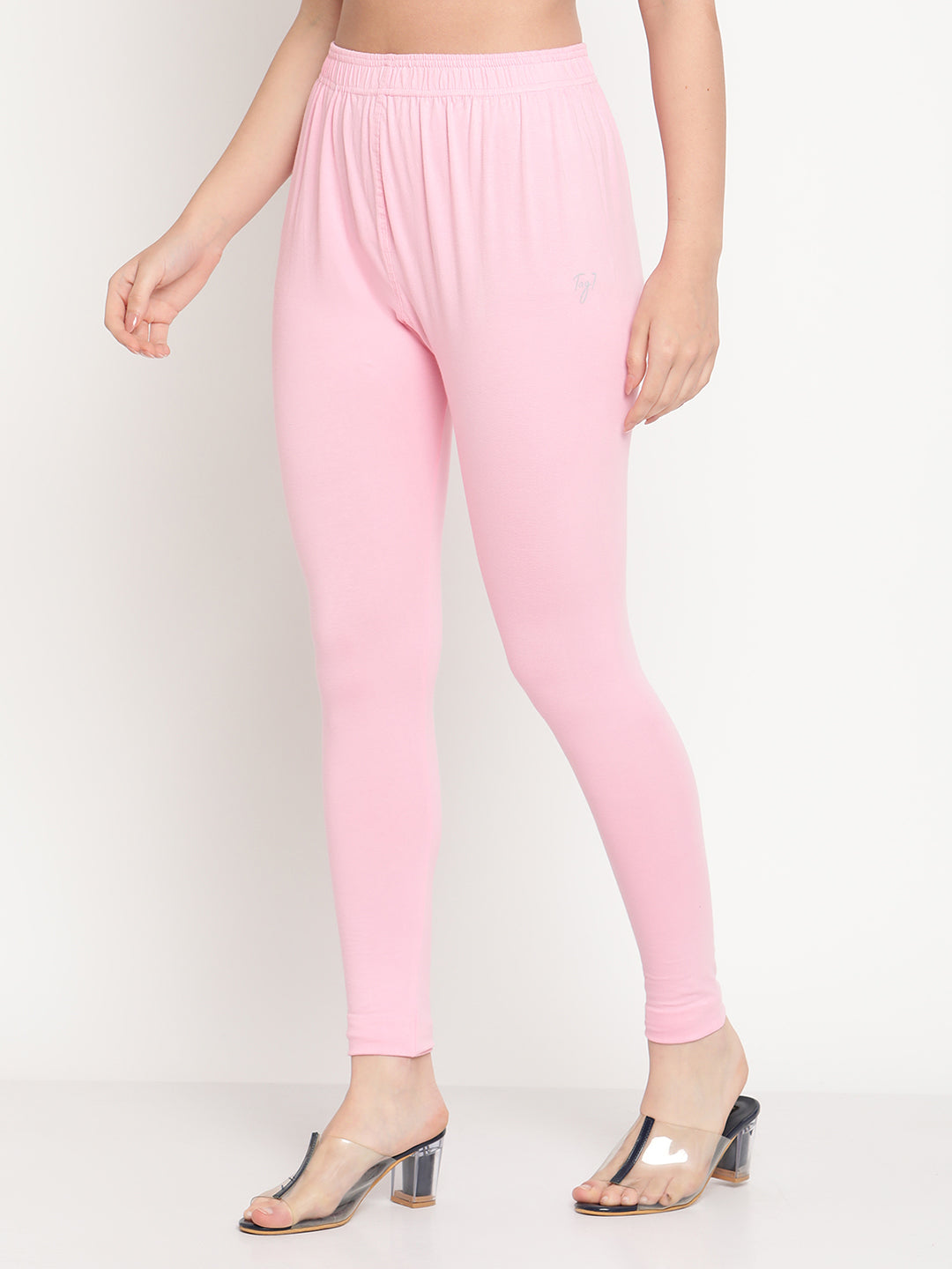Light Pink Ankle Length Legging