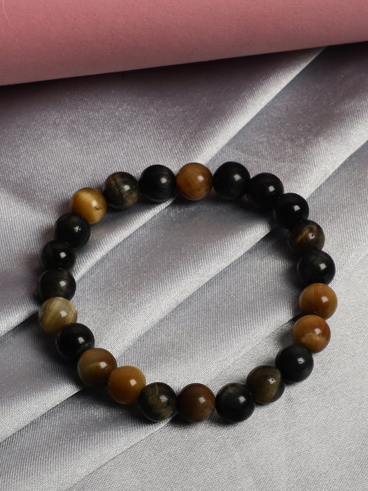Grey Cat Eye Semi Precious Bracelet