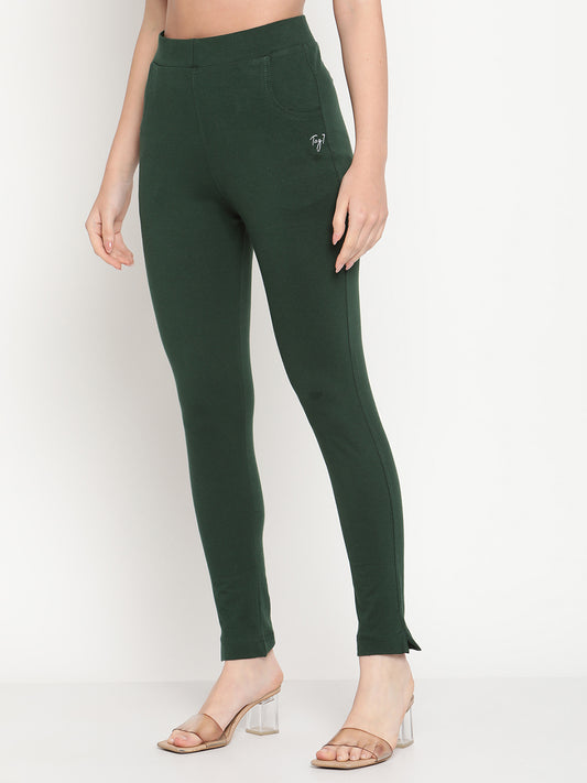 Dark Green Pocket Pant