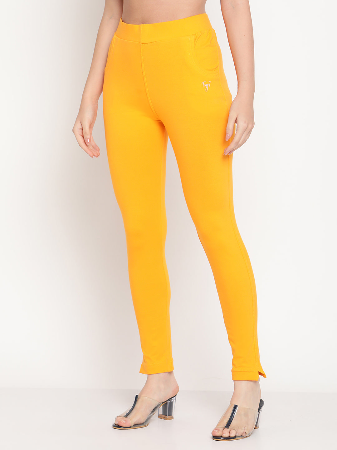 Mango Orange Pocket Pant
