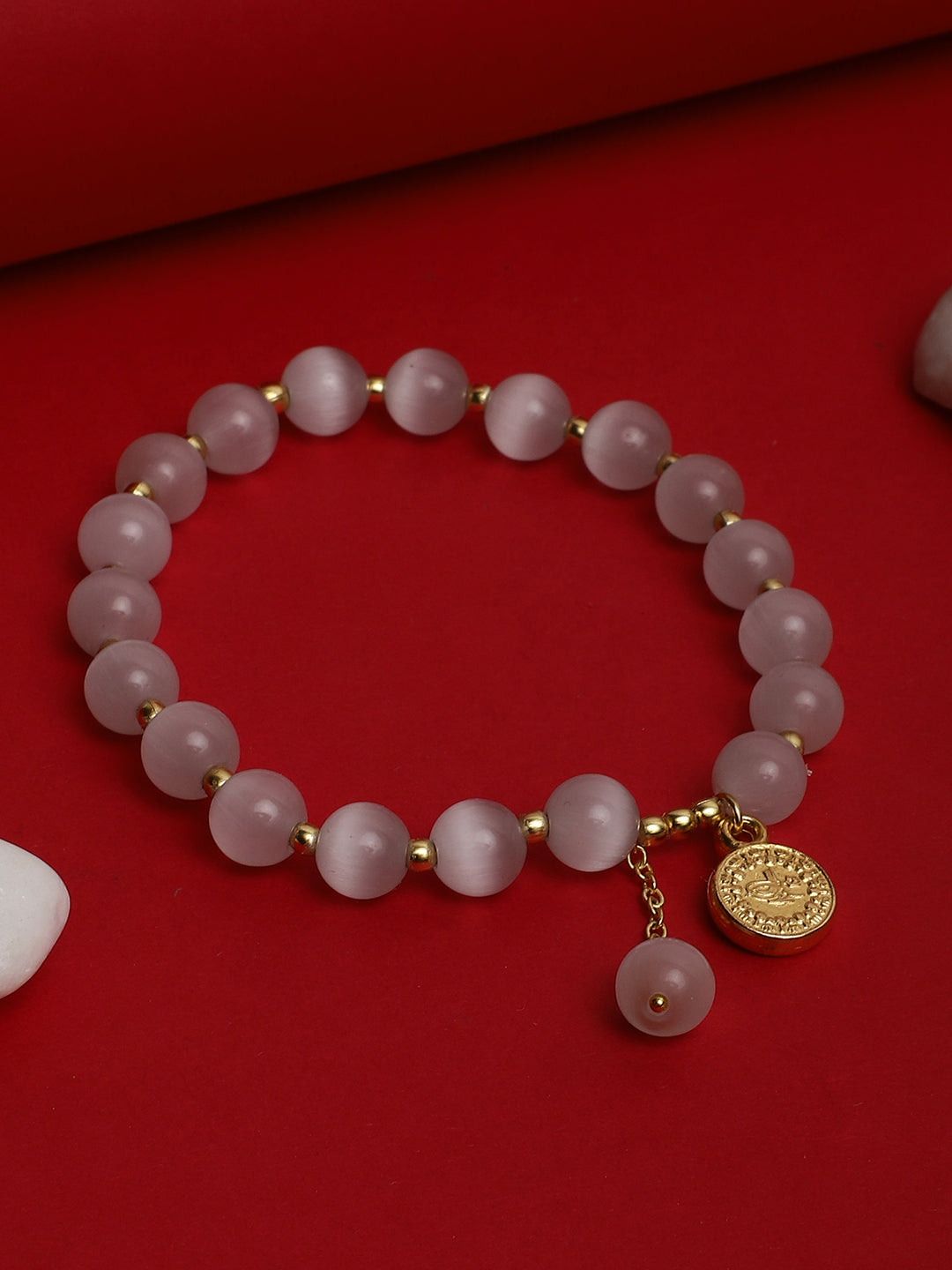 Moon Stone Semi Precious Bracelet