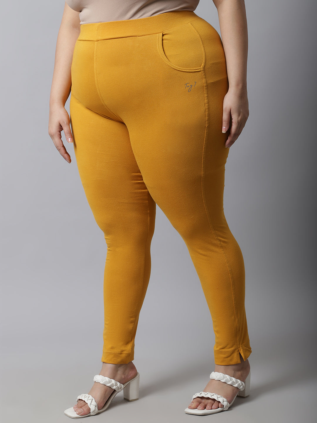 Mustard Plus Pocket Pant