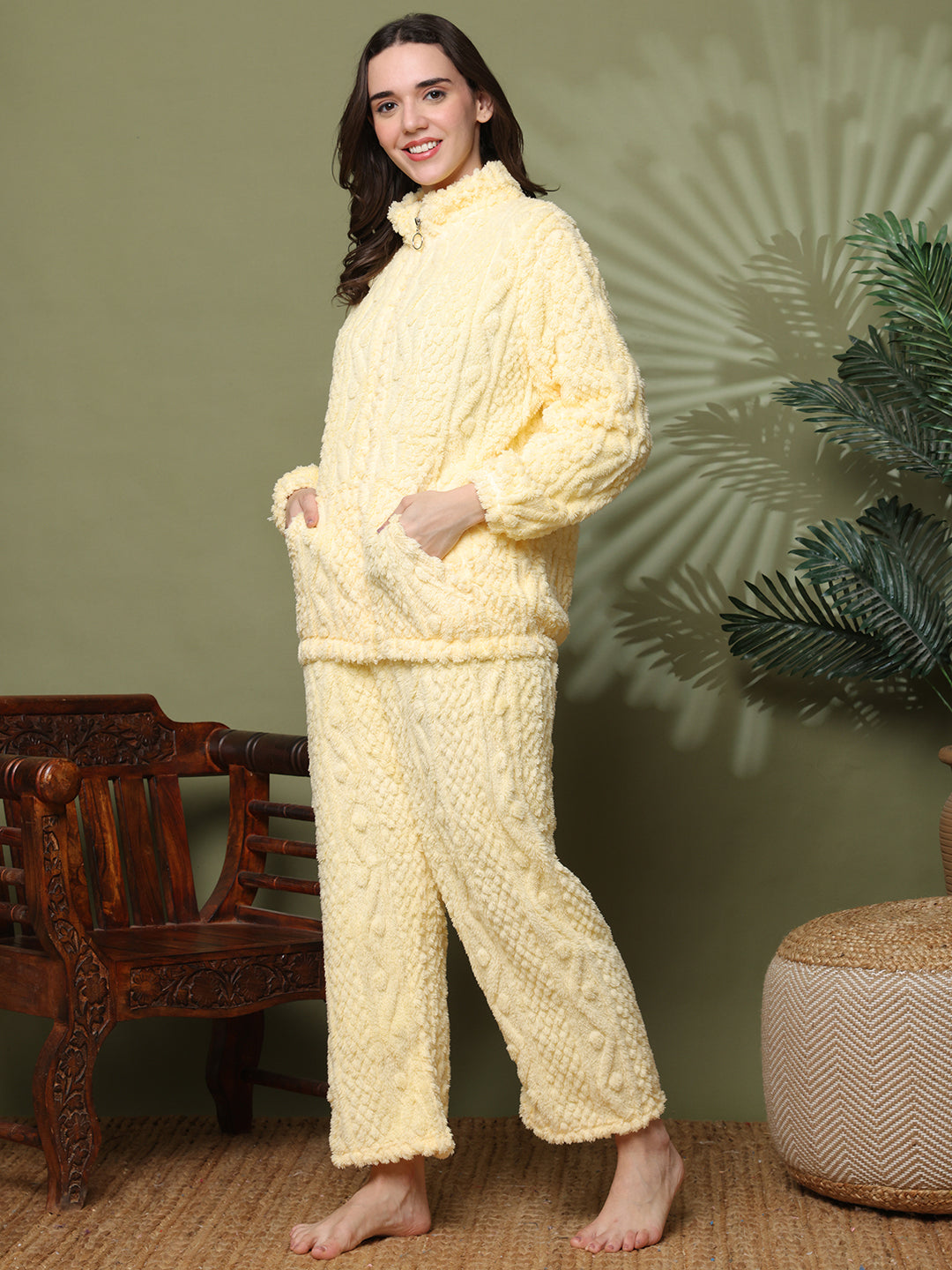 Lemon Zinger Fur Winter Set