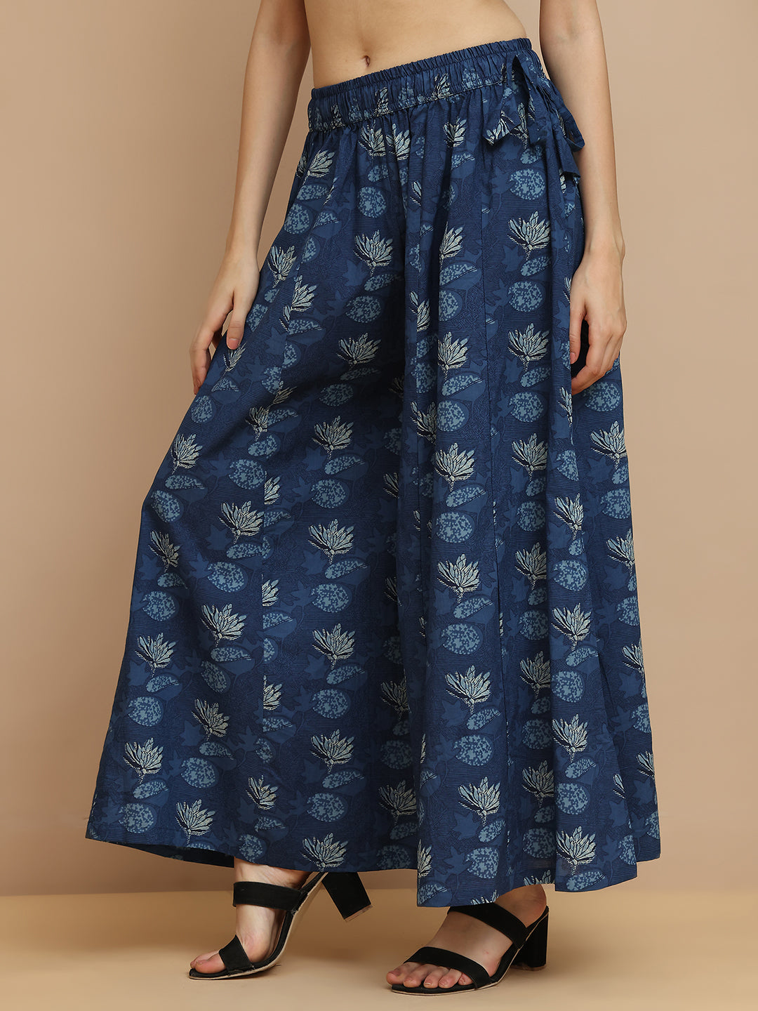 Gul Kali Cotton Indigo Palazzo