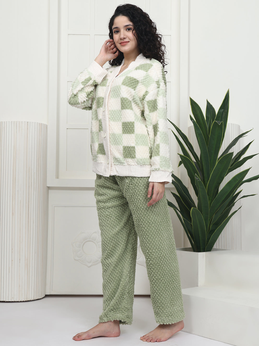 Minty Magic Fur Winter Set