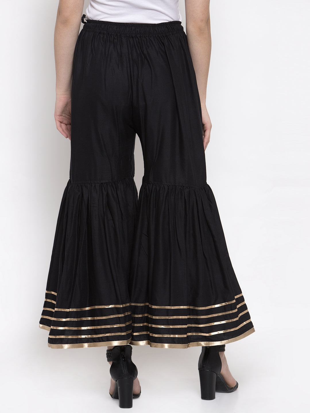 Black Rayon Sharara