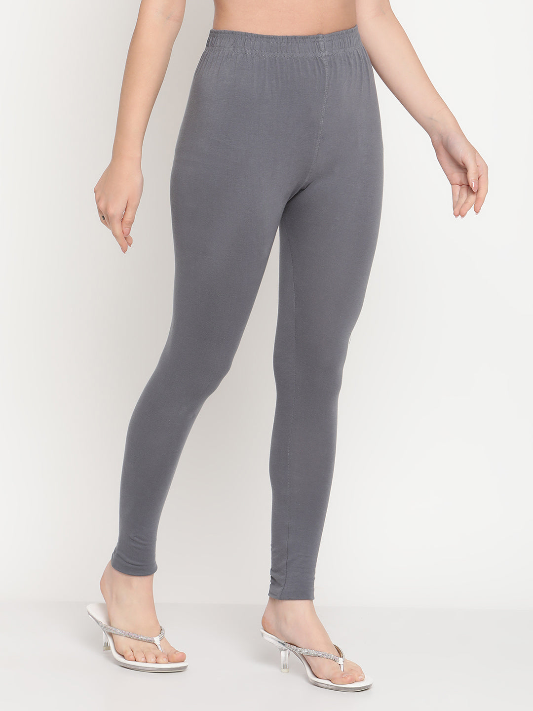 Dark Grey Ankle Length Legging