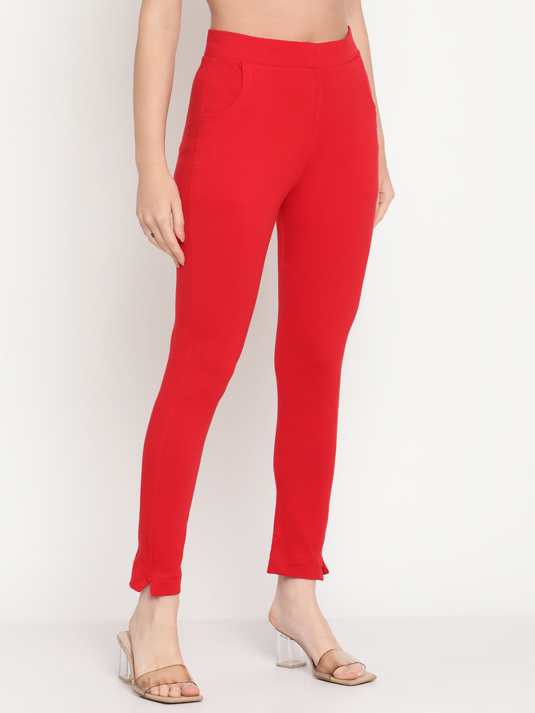 Red Pocket Pant