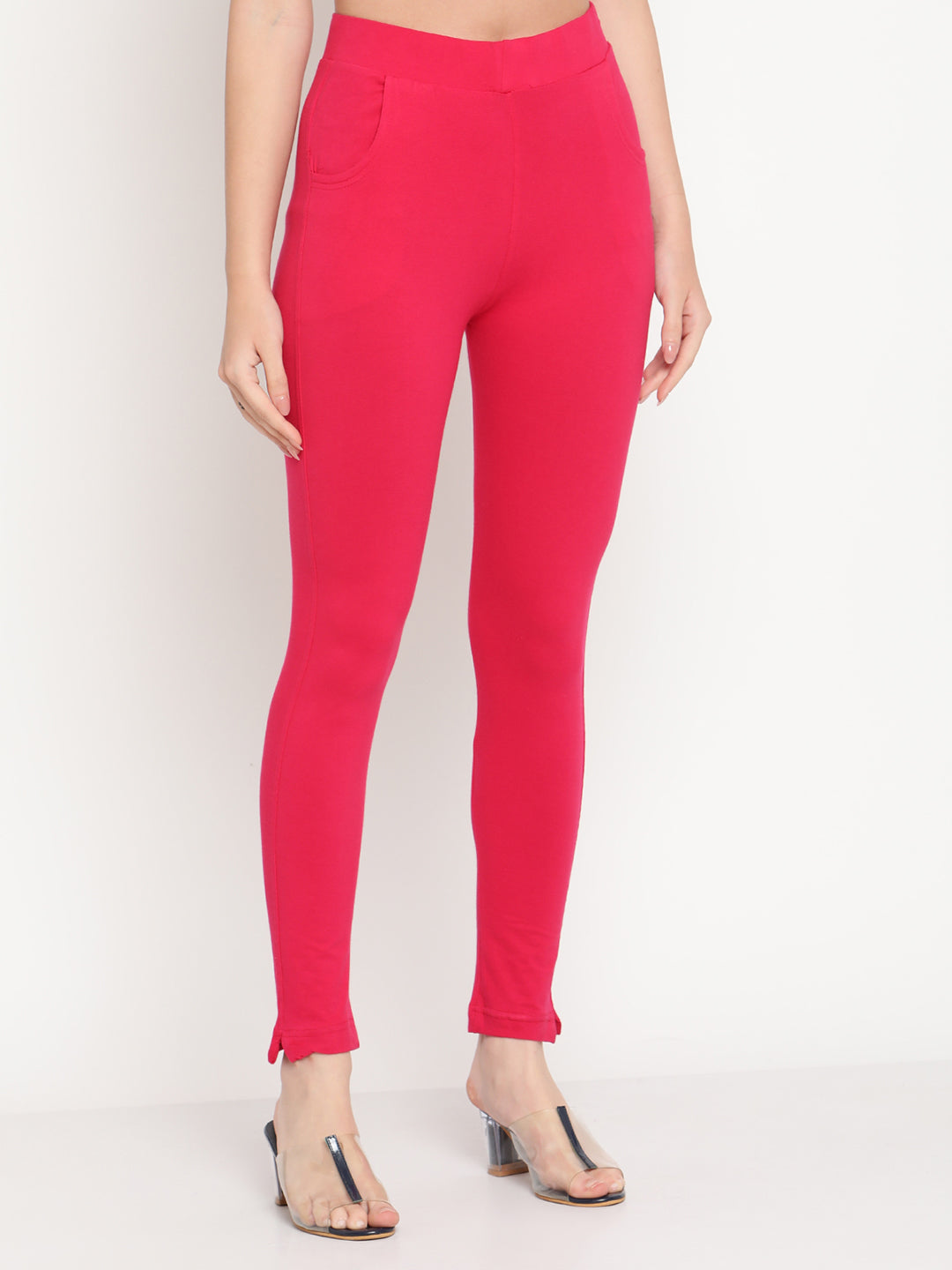 Dark Pink Pocket Pant