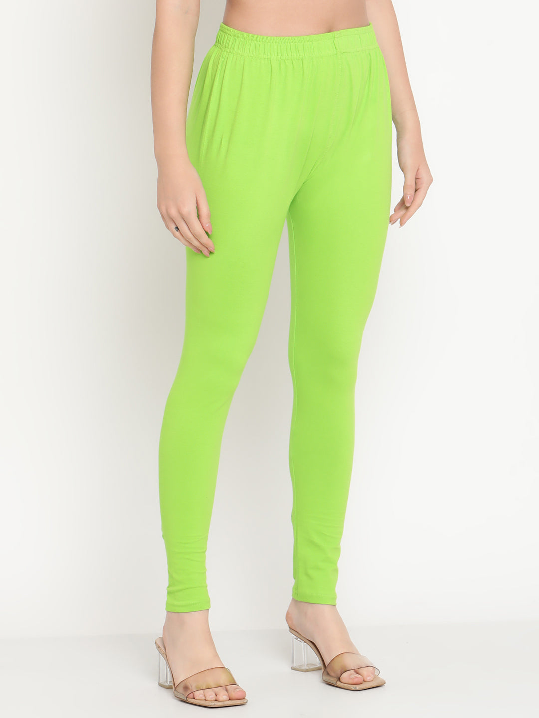 Lime Green Ankle Length Legging