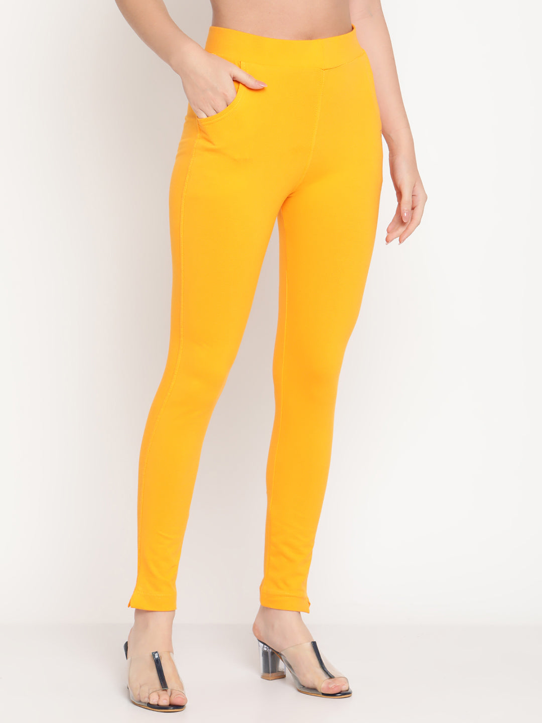 Mango Orange Pocket Pant