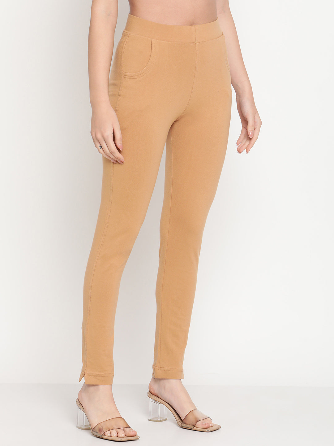 Dark Beige Pocket Pant