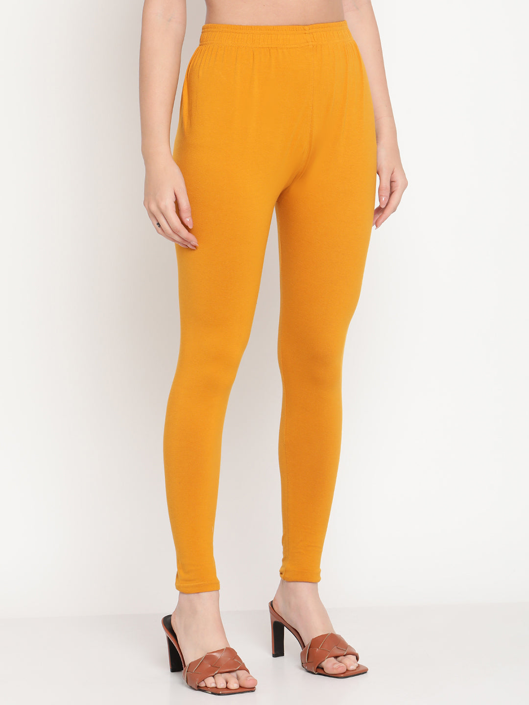Mustard Ankle Length Legging