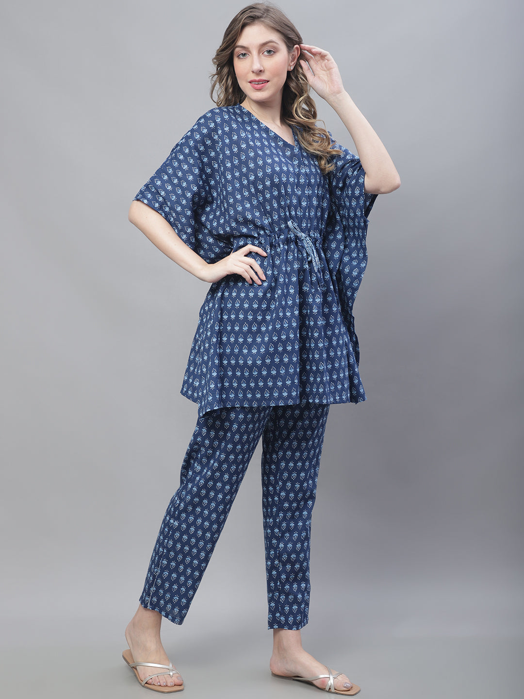 Indigo Diya Co-Ord Set
