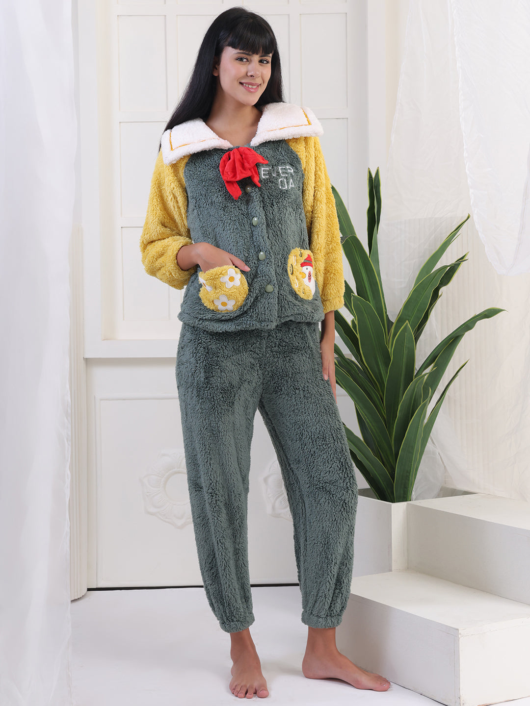 Garden Bow Fur Winter Set