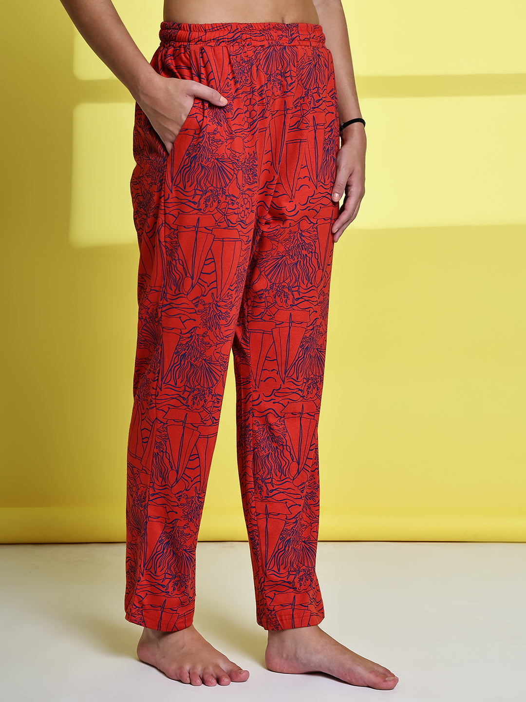 Red Ship Cotton Hosiery Lounge Pant