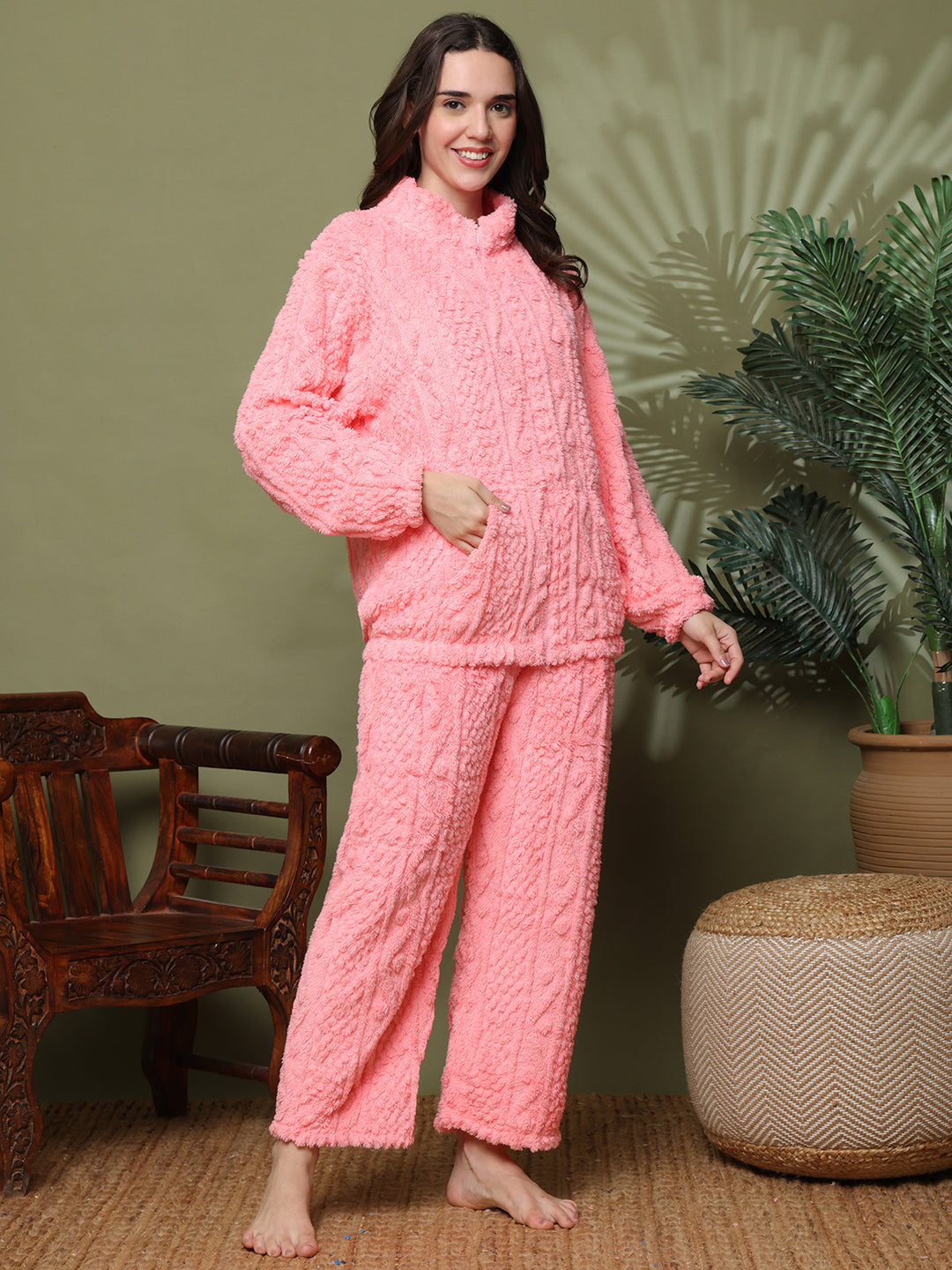 Pink Berry Bliss Fur Winter Set